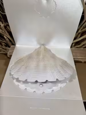 Alternative view of Προσκλητήρια γάμου 3556 / 115 (21.5χ19)