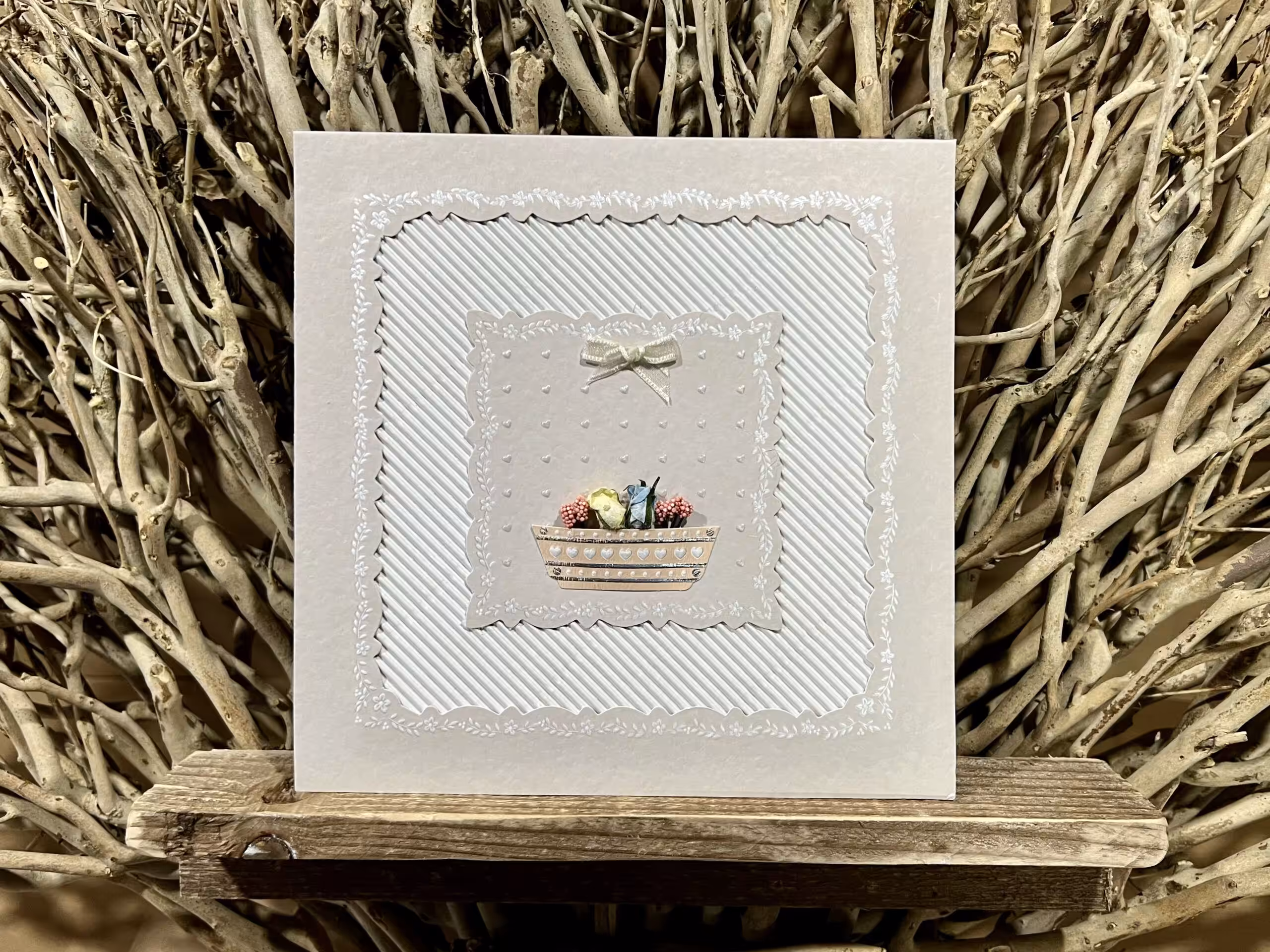 Προσκλητήρια γάμου 108008 (20.5χ20.5) 2 Προσκλητήρια γάμου 108008 (20.5χ20.5) - Image 2