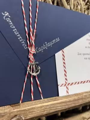 Alternative view of Προσκλητήρια βάπτισης ΒΚ21Α (26Χ13,5)