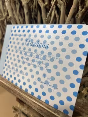 Alternative view of Προσκλητήρια βάπτισης ΒΜΠ72Α ΠΟΥΑ (18χ12)