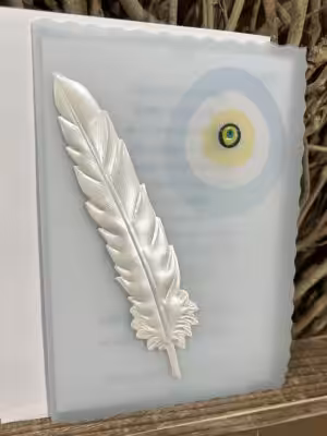 Alternative view of Προσκλητήρια βάπτισης 6153 / Β44 (13,5χ20)