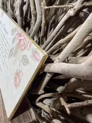 Alternative view of Προσκλητήρια γάμου 3674 / 103 (27χ10.5)