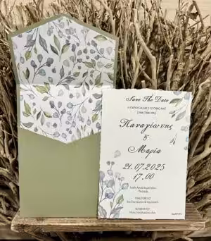 Αρχική 19 Προσκλητήρια γάμου e2201ΠFL (15X21)