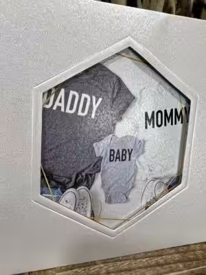 Alternative view of Προσκλητήρια γάμου  - βάπτισης e68ΒΓΒ (21χ13.5)