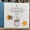 IMG 6552 Προσκλητήρια βάπτισης ΒΚ51 LITTLE PRINCE (17,5Χ17,5)