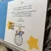 IMG 7707 Προσκλητήρια βάπτισης ΒΚ51 LITTLE PRINCE (17,5Χ17,5)